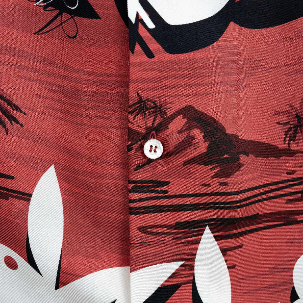 Amiri Printed Button Up Dress Shirt Size L