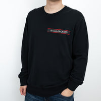 Alexander McQueen Black Sweatshirt with Logo Size XL