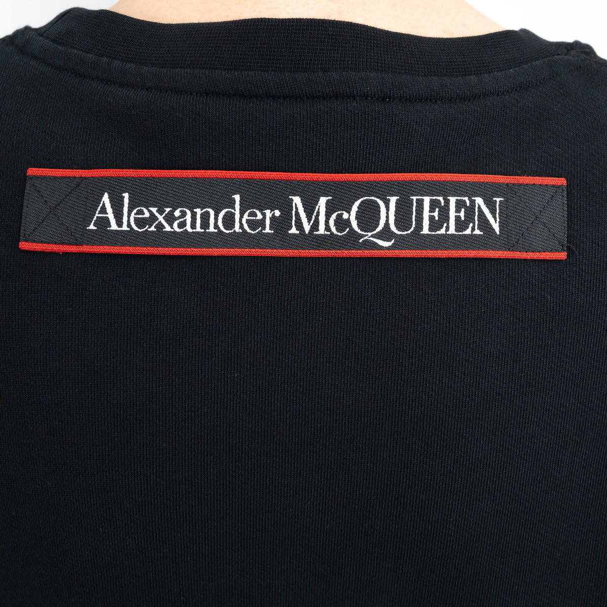 Alexander McQueen Black Sweatshirt with Logo Size XL