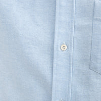 Gucci Blue Button Up with Embroidered Details Size 41