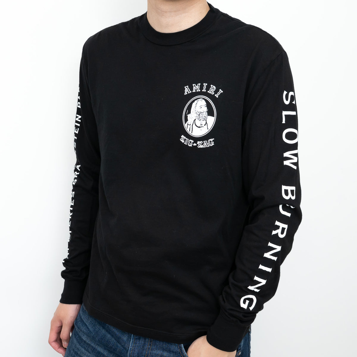 Amiri Long Sleeve with Graphic Size XS