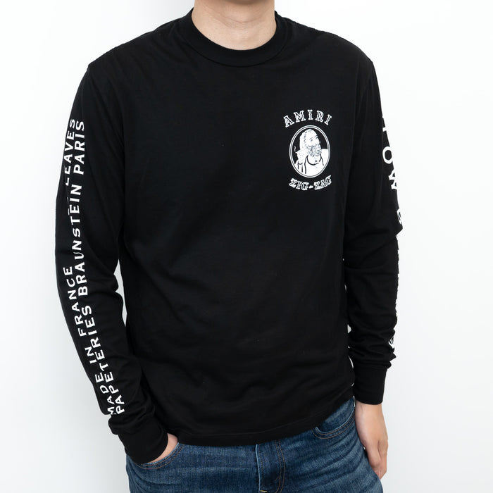 Amiri Long Sleeve with Graphic Size XS