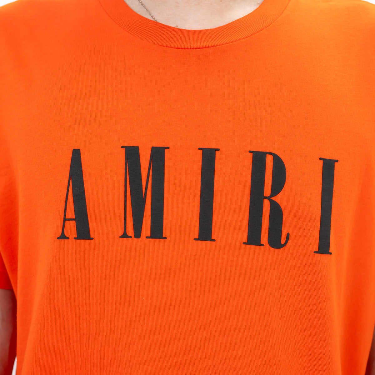 Amiri Orange Cotton T-Shirt Size 38