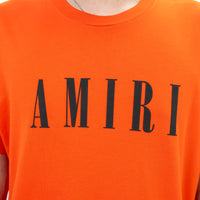 Amiri Orange Cotton T-Shirt Size 38