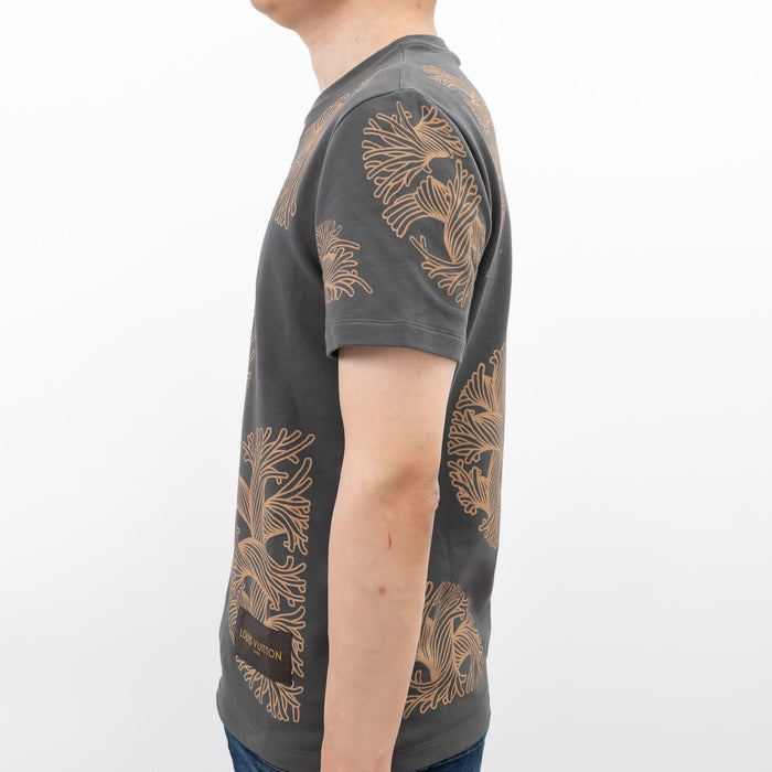 Louis Vuitton Grey Cotton Christopher Nemeth T-shirt Size S