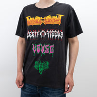 Gucci Black Cotton Graphic T-shirt SIze L