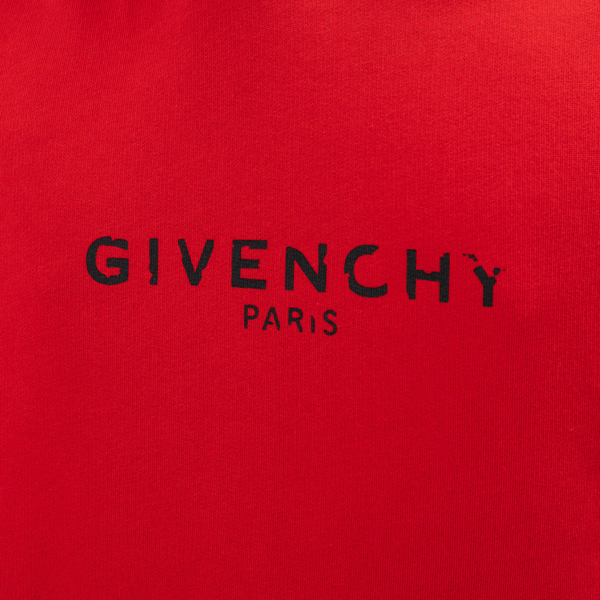Givenchy Red Cotton Hoodie Size XS/M