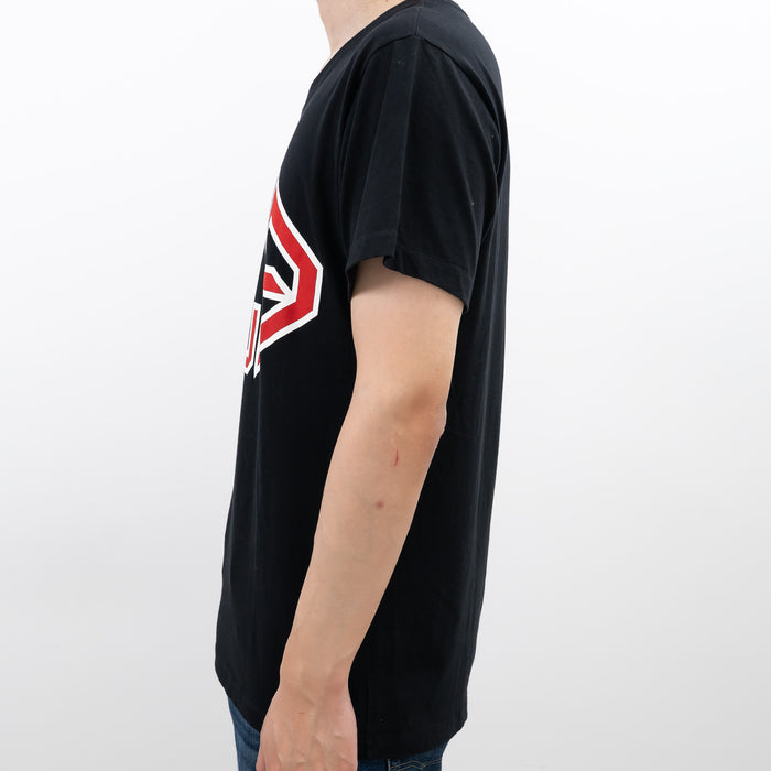 Gucci Black Cotton Red Graphic TShirt Size XS