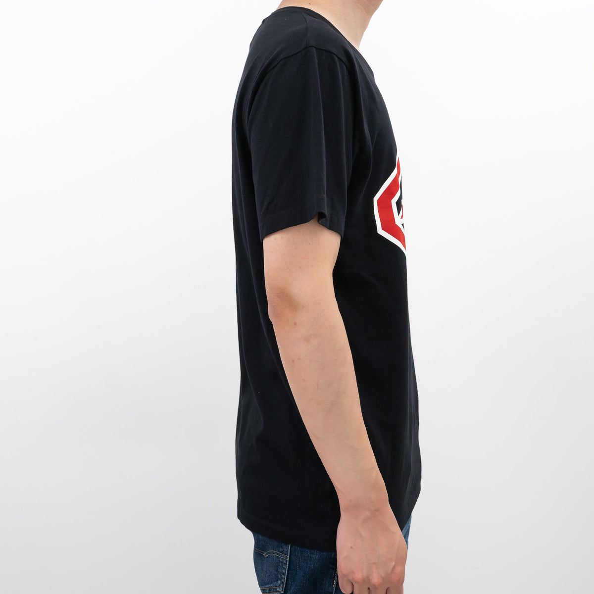 Gucci Black Cotton Red Graphic TShirt Size XS