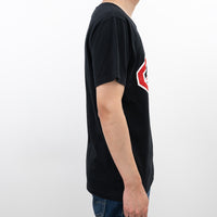 Gucci Black Cotton Red Graphic TShirt Size XS