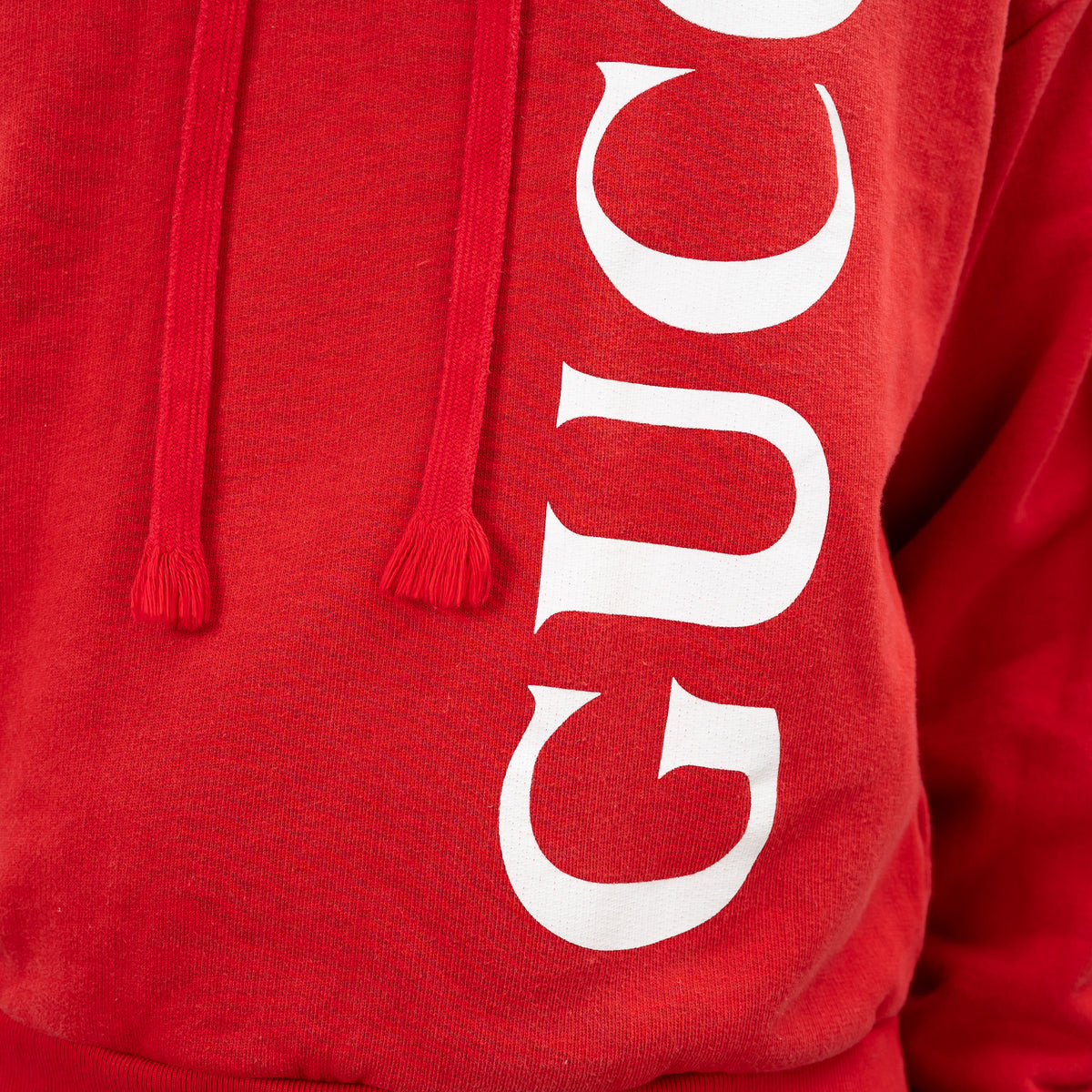 Gucci Red Cotton Hoodie Size XS
