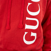 Gucci Red Cotton Hoodie Size XS
