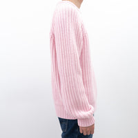 Gucci Pink Wool Knit Sweater Size XL