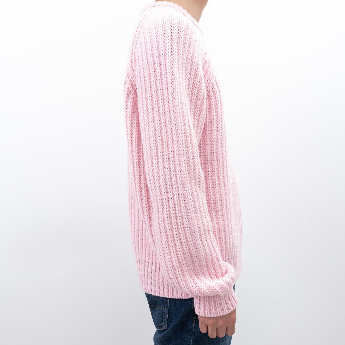 Gucci Pink Wool Knit Sweater Size XL