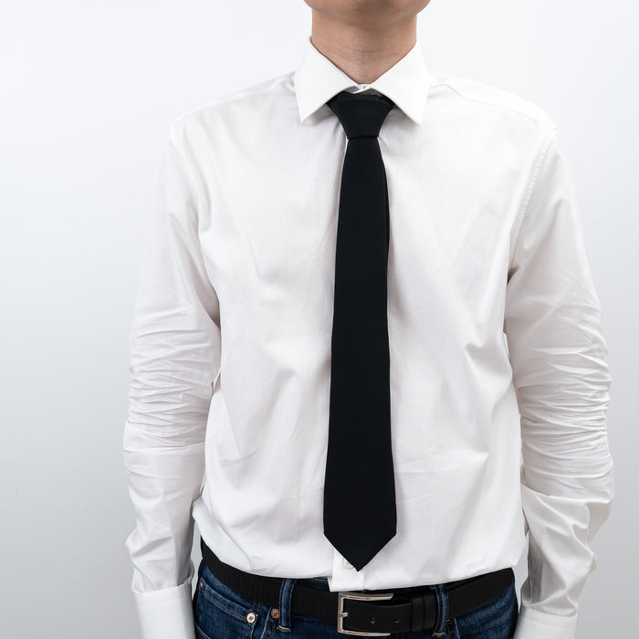 Gucci Black Silk Tie