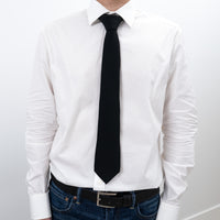 Gucci Black Silk Tie