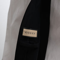Gucci Black Silk Tie