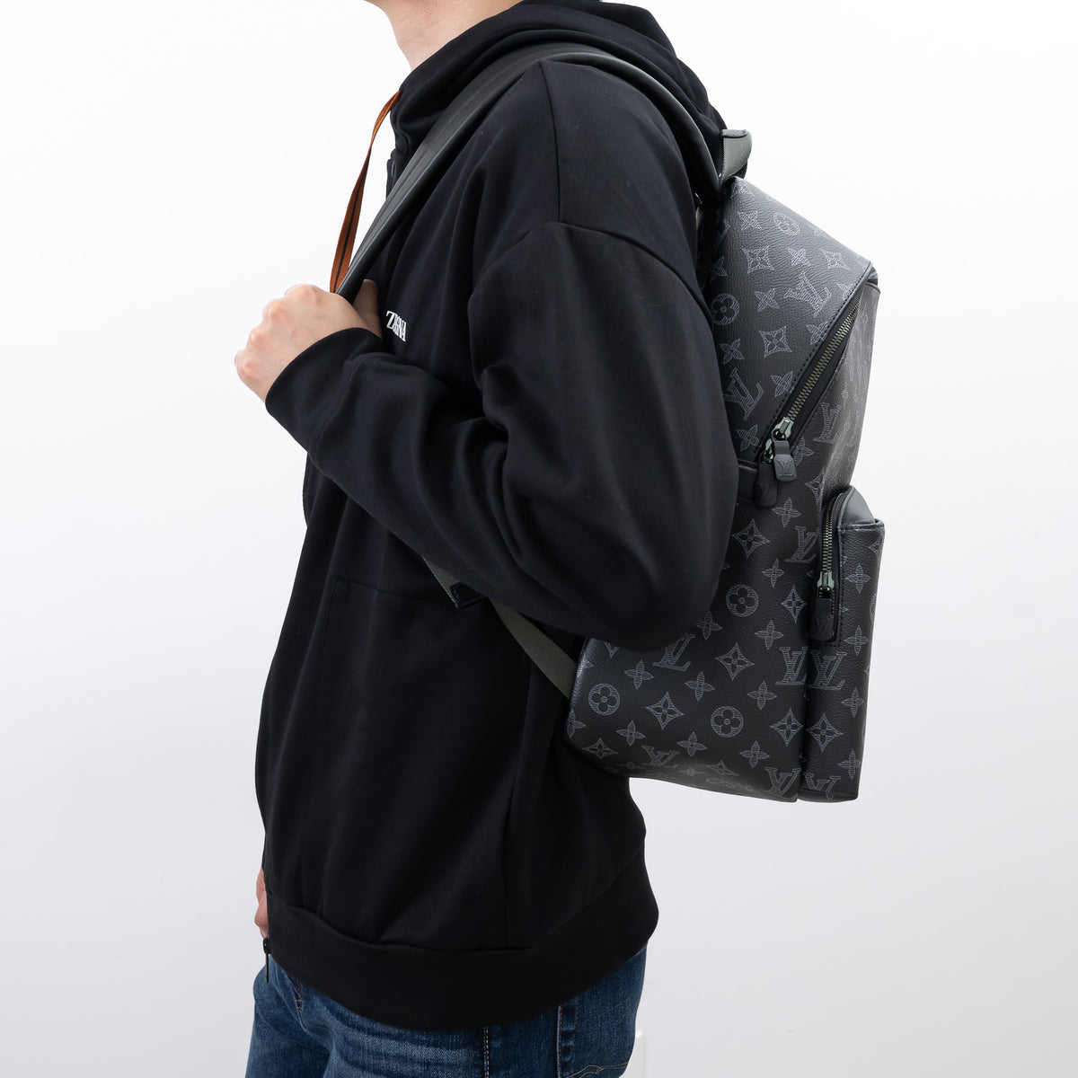 Louis Vuitton Black Vivienne Monogram Eclipse Backpack
