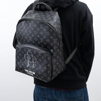 Louis Vuitton Black Vivienne Monogram Eclipse Backpack