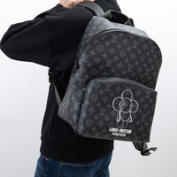 Louis Vuitton Black Vivienne Monogram Eclipse Backpack