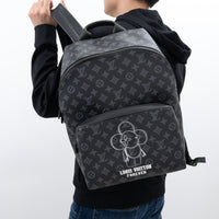 Louis Vuitton Black Vivienne Monogram Eclipse Backpack