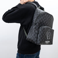 Louis Vuitton Black Vivienne Monogram Eclipse Backpack