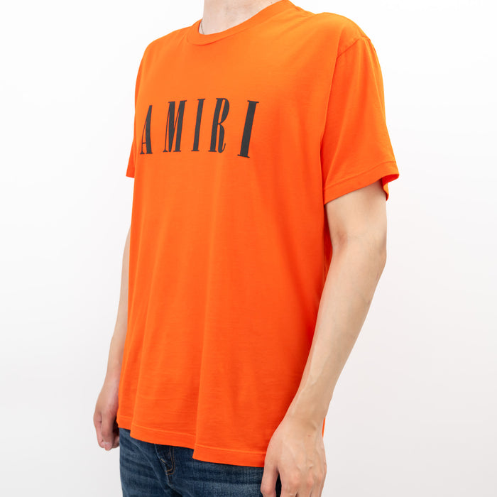 Amiri Orange Cotton T-Shirt Size 38