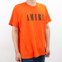 Amiri Orange Cotton T-Shirt Size 38