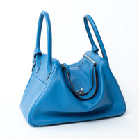 Hermes Lindy 34 in bleu zanzibar
