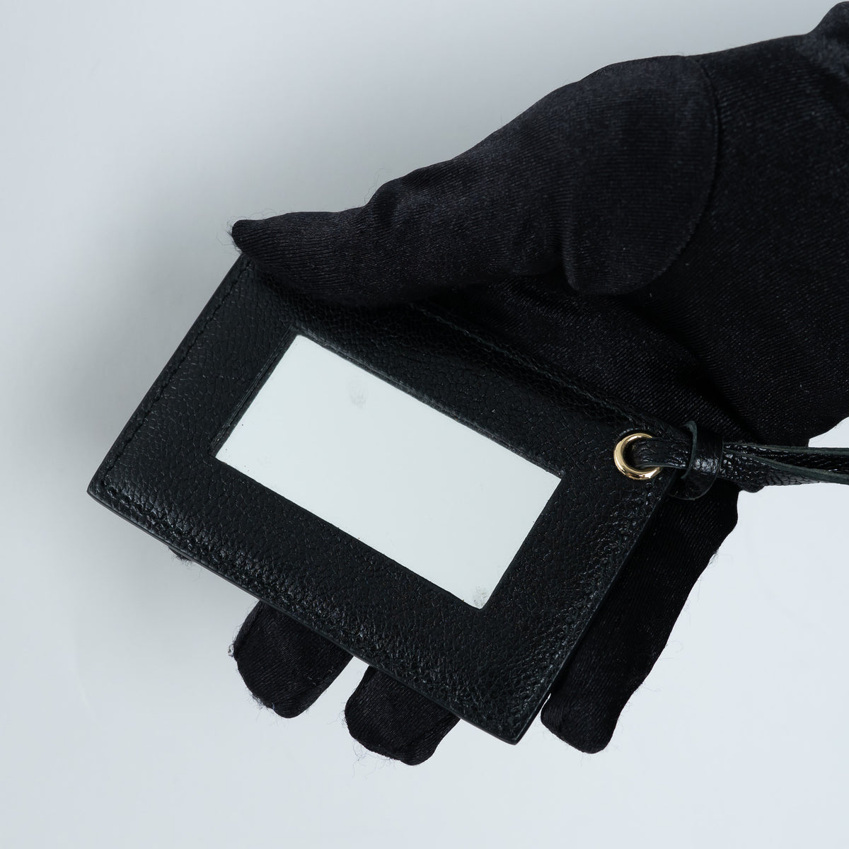 Balenciaga Black Grained Leather Backpack