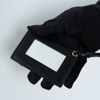 Balenciaga Black Grained Leather Backpack