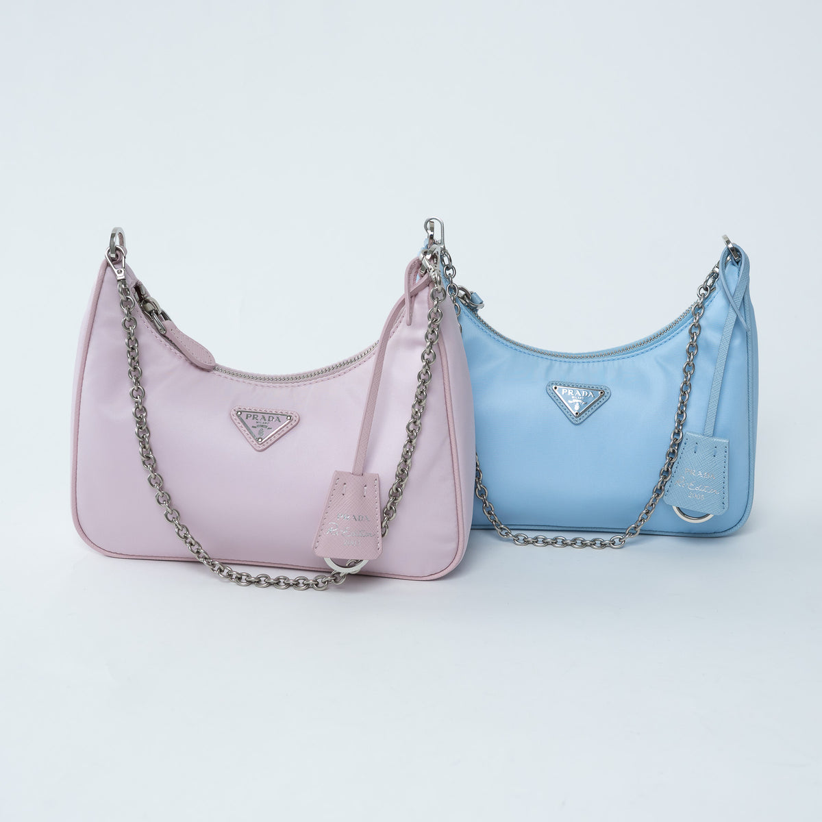 Prada Alabaster Re-Nylon Re-Edition 2005 Handbag