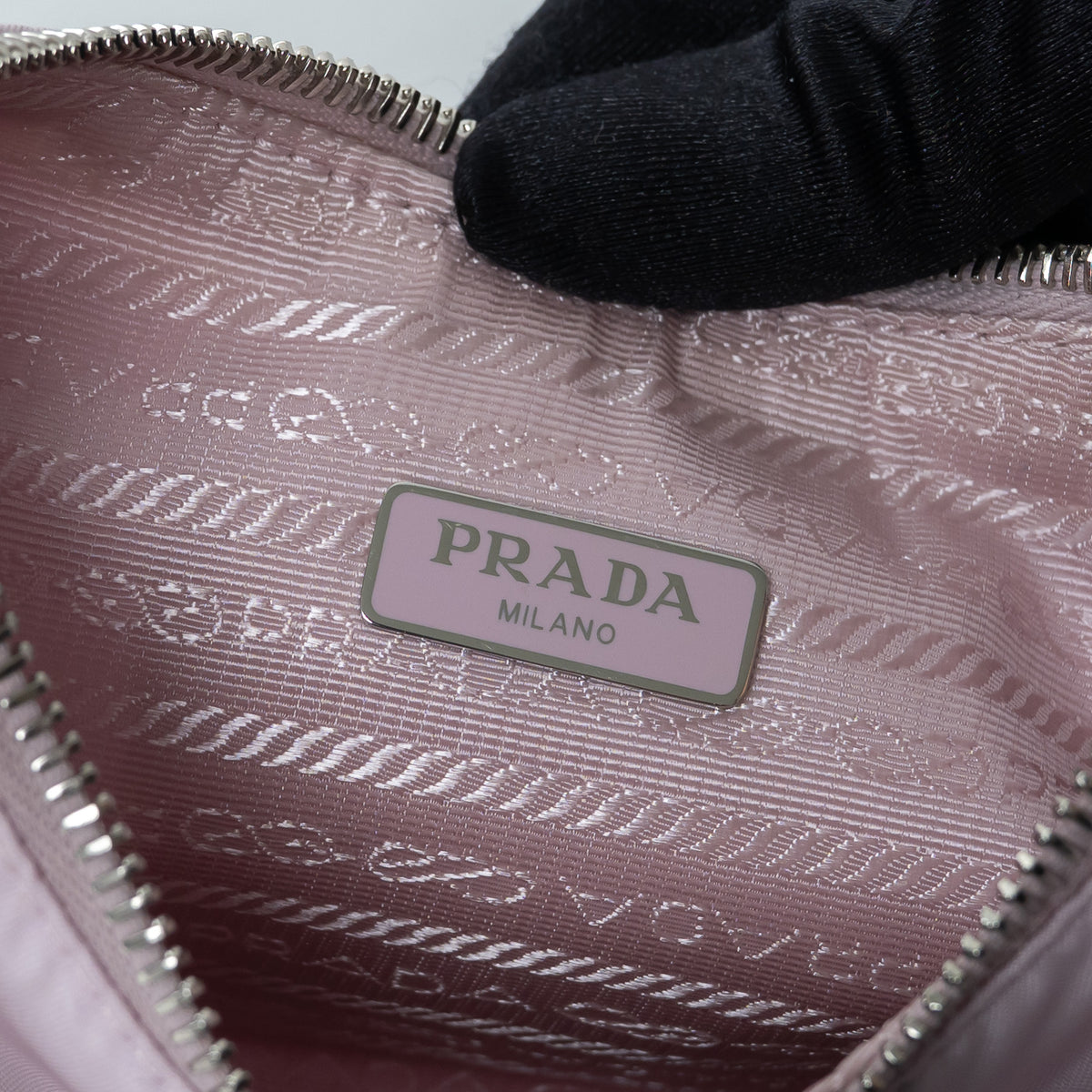 Prada Alabaster Re-Nylon Re-Edition 2005 Handbag