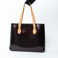 Louis Vuitton Amarante Vernis Leather Brentwood Tote Bag