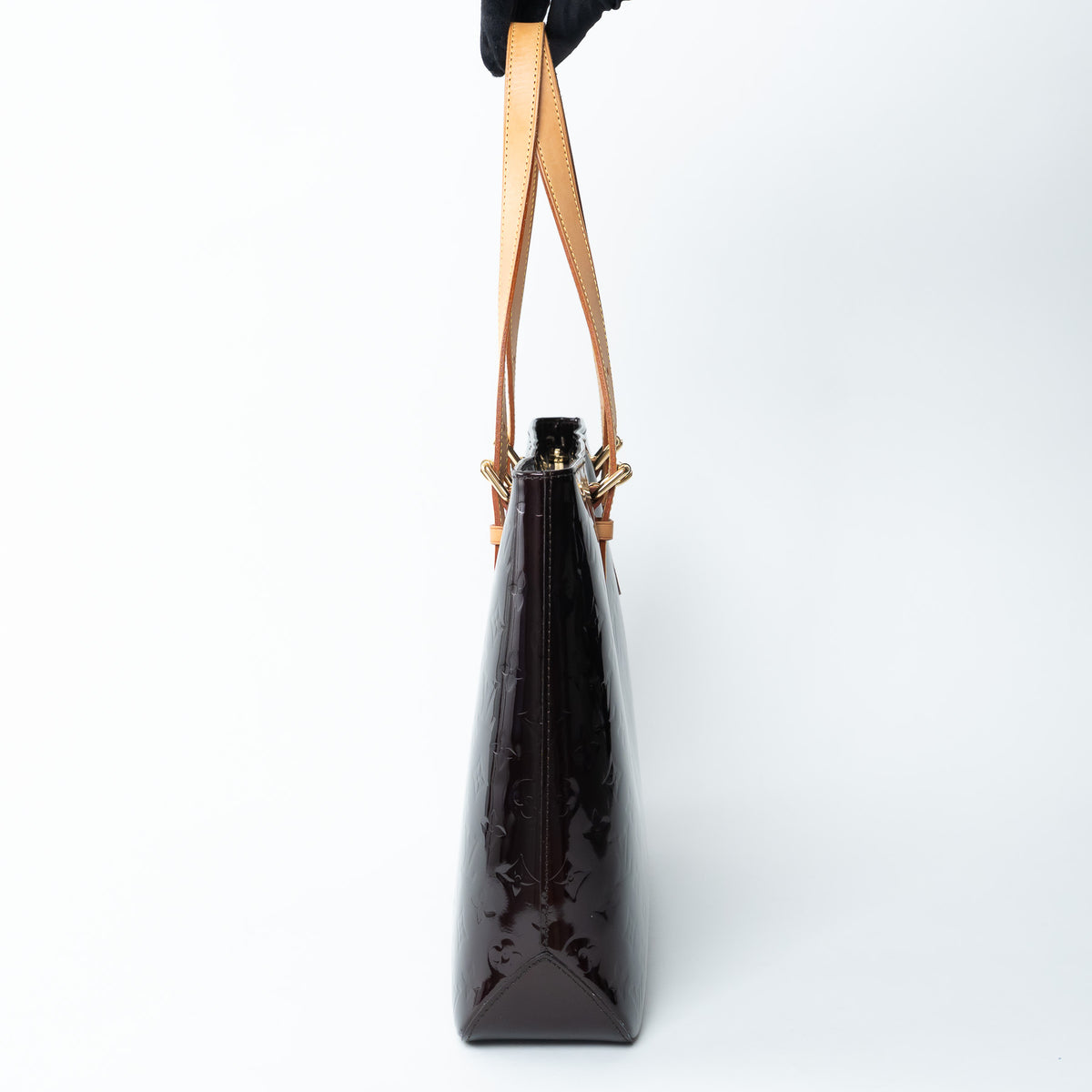 Louis Vuitton Amarante Vernis Leather Brentwood Tote Bag