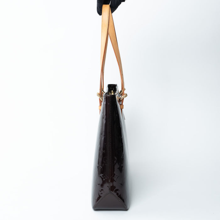 Louis Vuitton Amarante Vernis Leather Brentwood Tote Bag