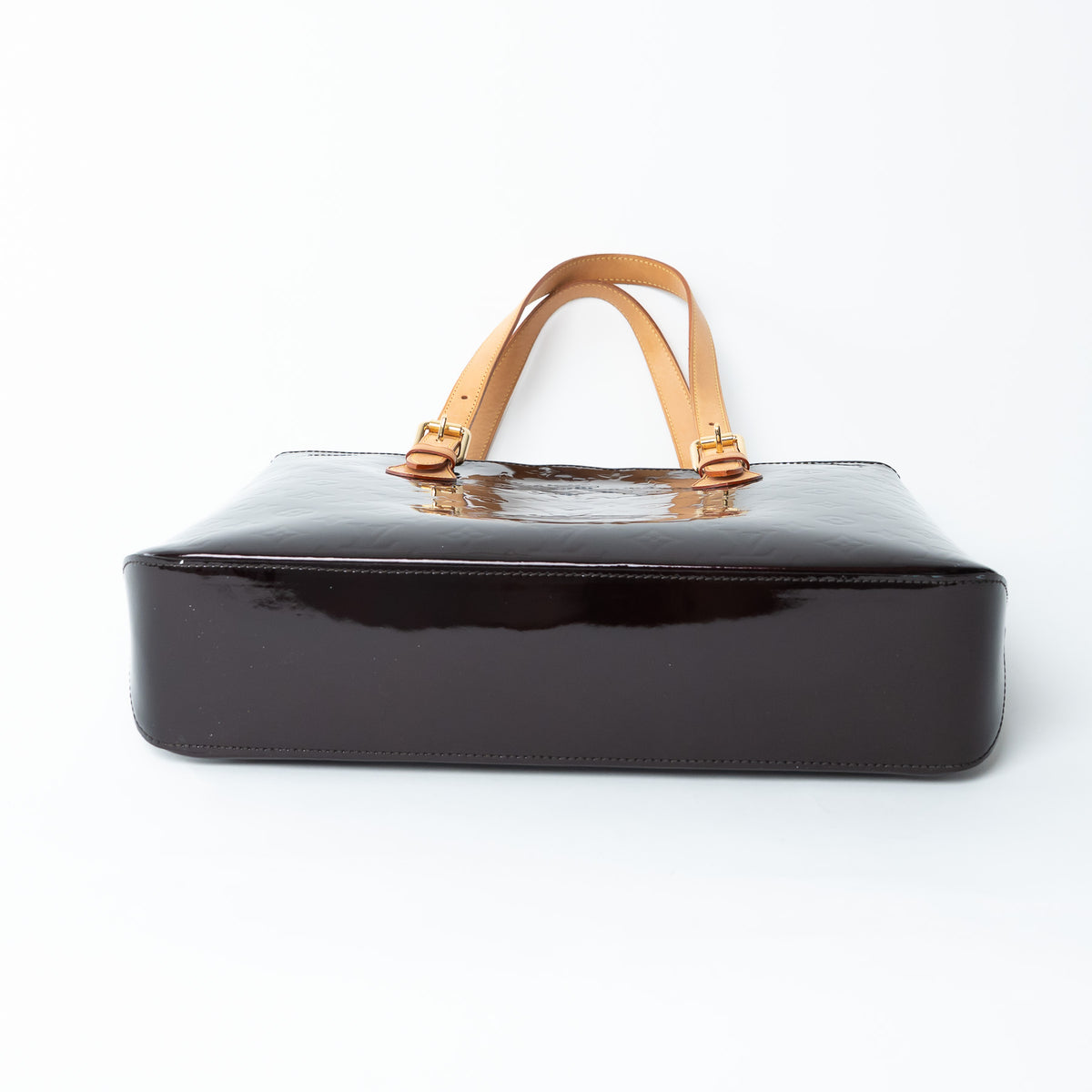 Louis Vuitton Amarante Vernis Leather Brentwood Tote Bag