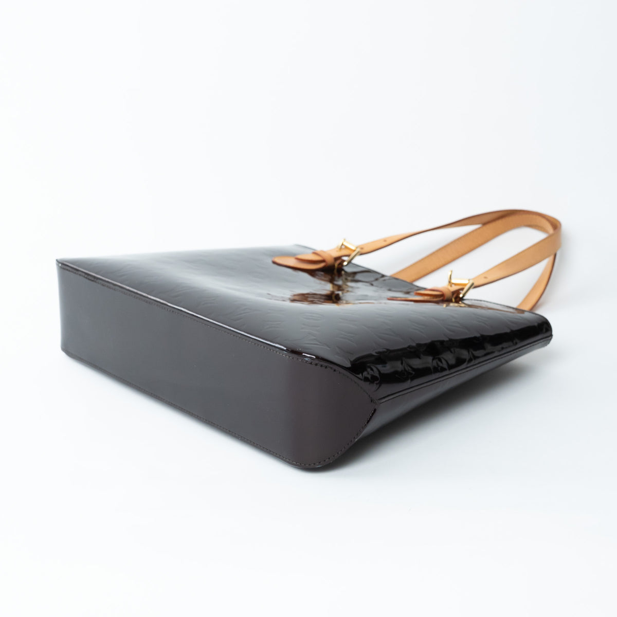 Louis Vuitton Amarante Vernis Leather Brentwood Tote Bag