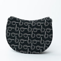 Burberry Black Monogram Canvas Crossbody Bag