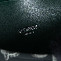 Burberry Black Monogram Canvas Crossbody Bag