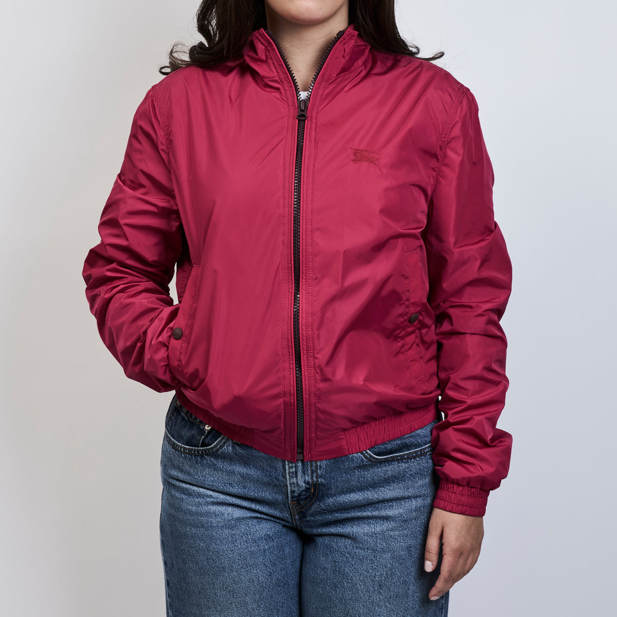 Burberry Pink Unisex Windbreaker Size Medium