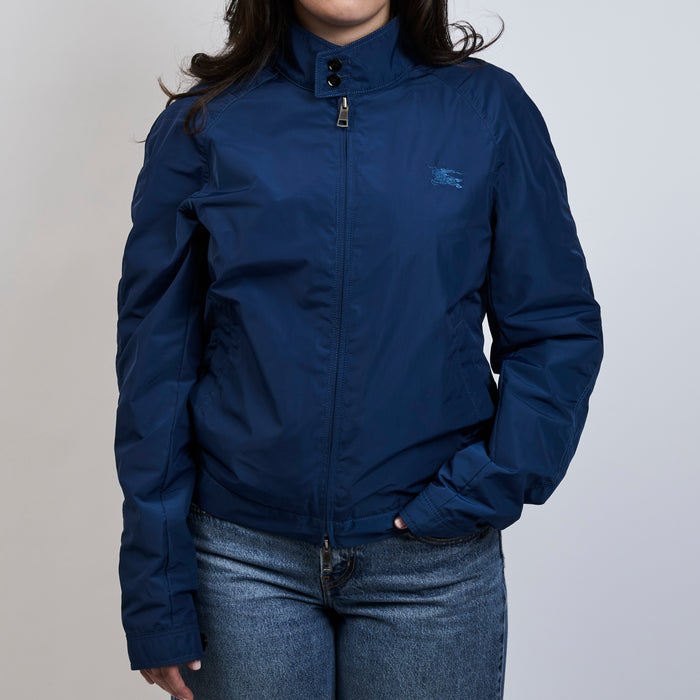 Balmain Blue Unisex Wind Breaker Size Medium