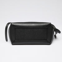 Celine Black Grained Leather Micro Belt Bag