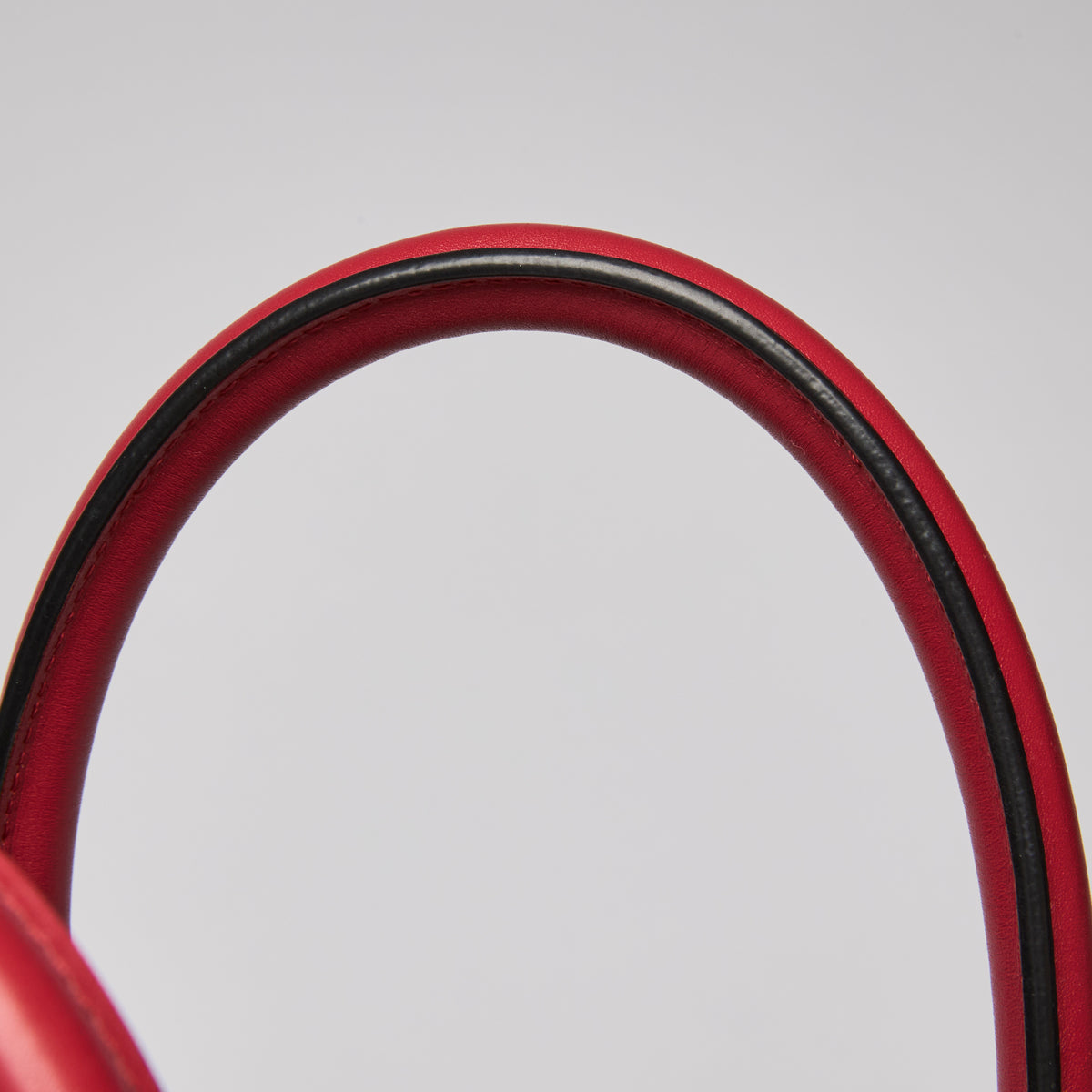 Celine Red Luggage Tote Bag Micro Size Handbag