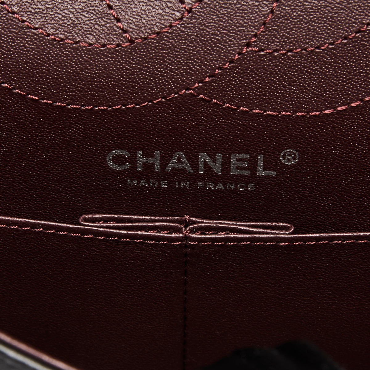 Pre-Loved Chanel™ Black Grained Quilted Leather Small 2.55 Double Flap Bag