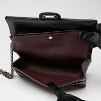 Pre-Loved Chanel™ Black Grained Quilted Leather Small 2.55 Double Flap Bag