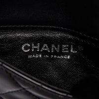 Pre-Loved Chanel™ Black Patent Wallet on Chain