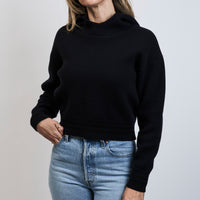 Dior Navy Blue Cashmere Knit Hoodie