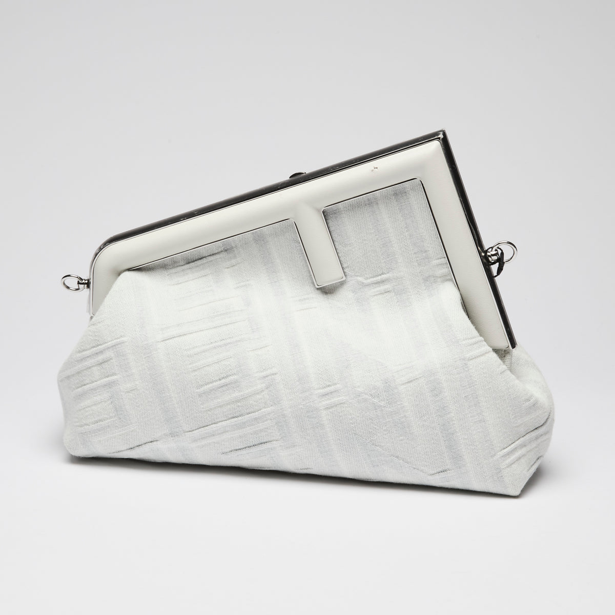 Fendi White x Marc Jacobs Denim Bleached "Fendi First" Bag