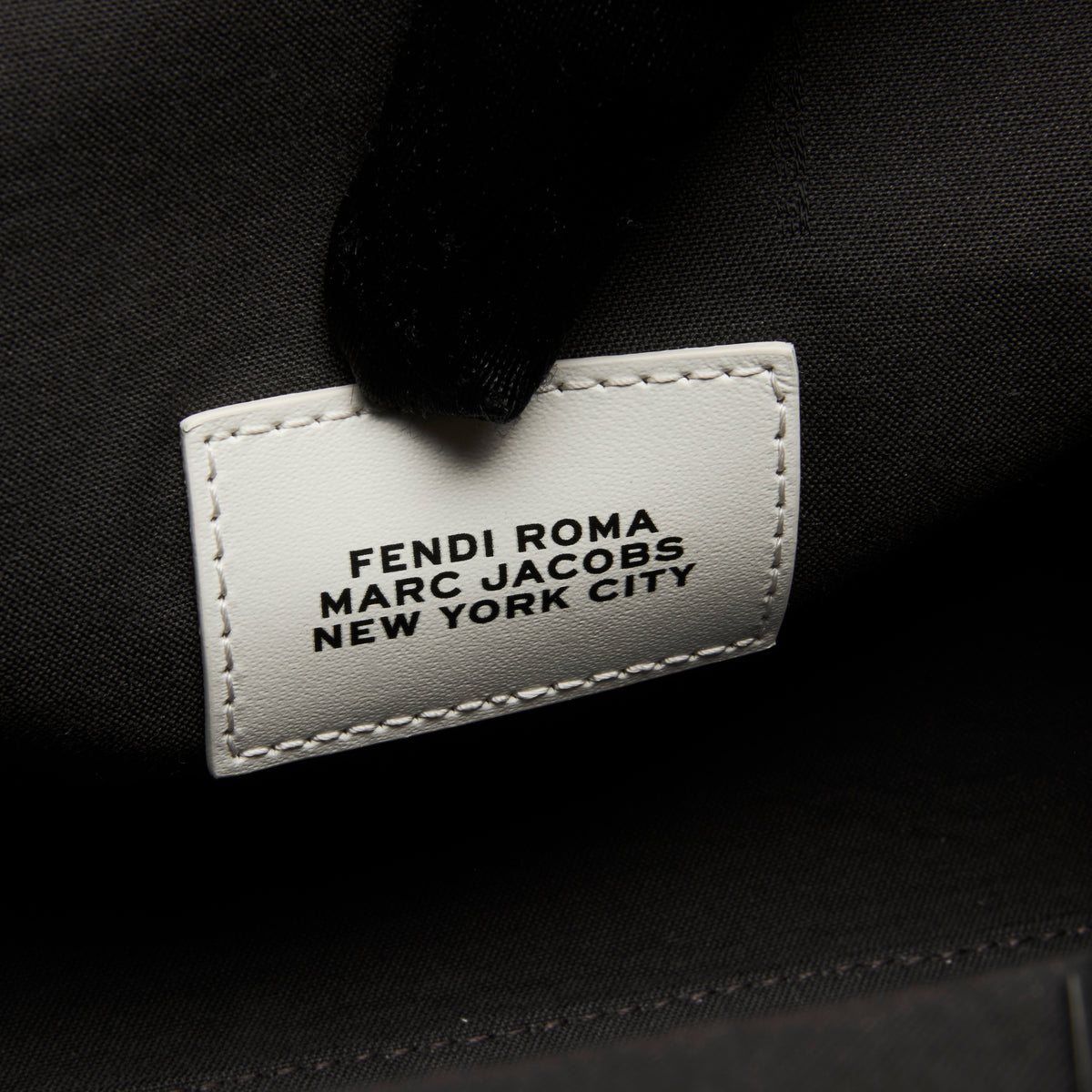 Fendi White x Marc Jacobs Denim Bleached "Fendi First" Bag